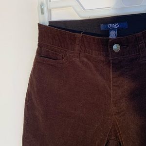 Straight Leg Corduroy Pants